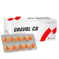 Gravol CB 50 mg Cápsulas Blandas